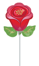 Rose Flower (requires heat-sealing) 14″ Balloon