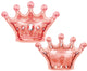Rose Gold Royal Crown 36″ Latex Balloon