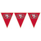 San Francisco 49ers Pennant Banner