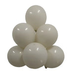 Sand White 5″ Latex Balloons by GloMex from Instaballoons