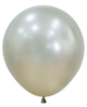 Silk Cream Pearl 18″ Latex Balloons (25 count)