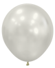 Silk Oyster White 24″ Latex Balloons (10 count)