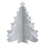 Silver 3D Glitter Tree Decoration by Amscan from Instaballoons