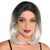 Silver Ombre Short Wig by Amscan from Instaballoons