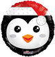 Snowman and Penguin 18″ Balloon