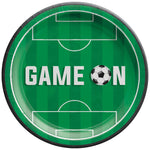 Soccer Corner Kick Paper Plates 7″ by Amscan from Instaballoons