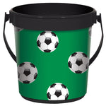 Soccer Plastic Favor Bucket by Amscan from Instaballoons