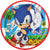 Sonic The Hedgehog Paper Plates 9″ by Unique from Instaballoons