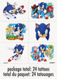 Sonic The Hedgehog Tattoos