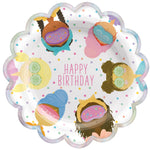 Spa Party Birthday Plates 9″ by Amscan from Instaballoons