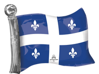 St. Jean Baptiste Day Flag 27″ Foil Balloon by Anagram from Instaballoons