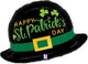 St. Patrick's Day Leprechaun Hat 26″ Balloon