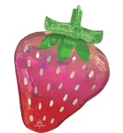 Strawberry Iridescent 27″ Foil Balloon by Anagram from Instaballoons