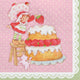 Strawberry Shortcake Beverage Napkins (16 count)