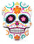 Sugar Skull 20″ Foil Balloon by Convergram from Instaballoons