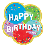 Sunny Balloons Birthday 25″ Foil Balloon by Anagram from Instaballoons