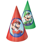 Super Mario Bros. Cone Hats by Amscan from Instaballoons