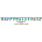 Super Mario Customizable Birthday Banner by Amscan from Instaballoons