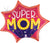 Super Mom Burst 27″ Foil Balloon by Betallic from Instaballoons