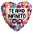 Te Amo Infinito 18″ Foil Balloon by Convergram from Instaballoons