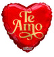 Te Amo Lettering 18″ Balloon