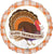 Thankful Turkey Thanksgiving 17″ Foil Balloon by Anagram from Instaballoons