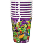 TMNT Mayhem Paper 9oz Cups by Unique from Instaballoons