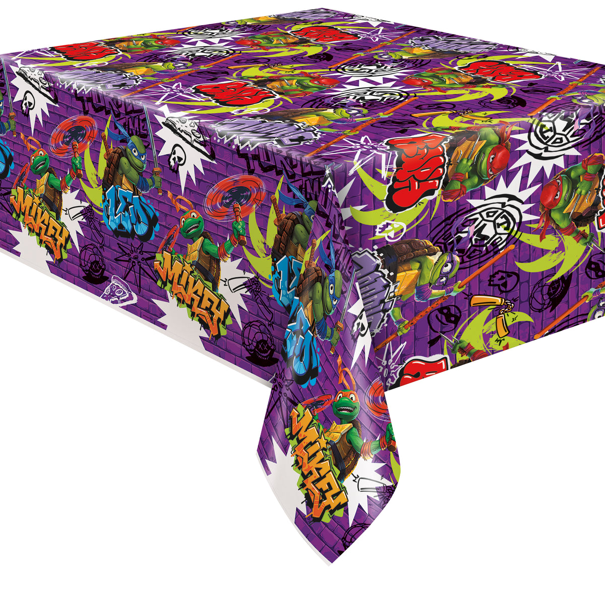 TMNT Mayhem Table Cover – instaballoons Wholesale