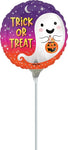 Trick or Treat (requires heat-sealing) 9″ Foil Balloon by Anagram from Instaballoons