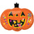 Trick or Treat Pumpkin 24″ Foil Balloon by Anagram from Instaballoons