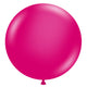 Crystal Magenta 24″ Latex Balloons (25 count)