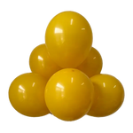 Turmeric 12″ Latex Balloons by GloMex from Instaballoons