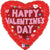 Valentine Playful Hearts 18″ Foil Balloon by Betallic from Instaballoons