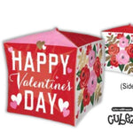 Valentine's Day Cubez 15″ Foil Balloon by Anagram from Instaballoons