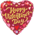 Valentine's Day Sparkles (requires heat-sealing) 9″ Foil Balloon by betallic from Instaballoons