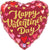 Valentine's Day Sparkles (requires heat-sealing) 9″ Foil Balloon by betallic from Instaballoons