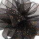 5/8" x 25yd Cosmic Flash - Black/Gold