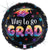 Way to Go Grad Disco Stars 18″ Foil Balloon by Betallic from Instaballoons