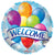 Welcome 18″ Foil Balloon by Convergram from Instaballoons