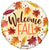 Welcome Fall 18″ Foil Balloon by Convergram from Instaballoons