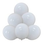 White 36″ Latex Balloons by GloMex from Instaballoons