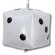 White Casino Dice Cube 22″ Balloon