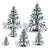 Winter Pine Tree 3D Centerpieces by Beistle from Instaballoons