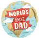 World's Best Dad 17″ Balloon