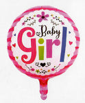 18in Baby Girl GB 18″ by Imported from Instaballoons