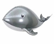 35in Gray Whale 35″ by Imported from Instaballoons