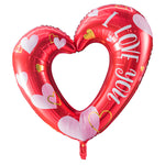 42in I Love You Open Heart  42″ by Imported from Instaballoons