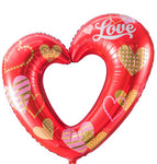 42in Love Open Heart - Red 42″ by Imported from Instaballoons