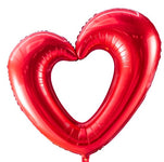 42in SC Open Heart - Red 42″ by Imported from Instaballoons