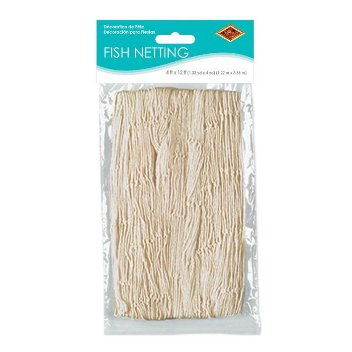 Natural White Fish Netting – instaballoons Wholesale